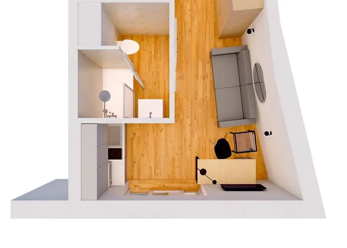 Schickes All-inklusive Apartmentzimmer By Resida Asset Gmbh דירה ברון אם גבריגה